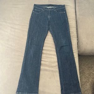 Navy Eunina Flare Jeans